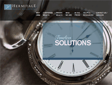 Tablet Screenshot of hermitagewealth.com